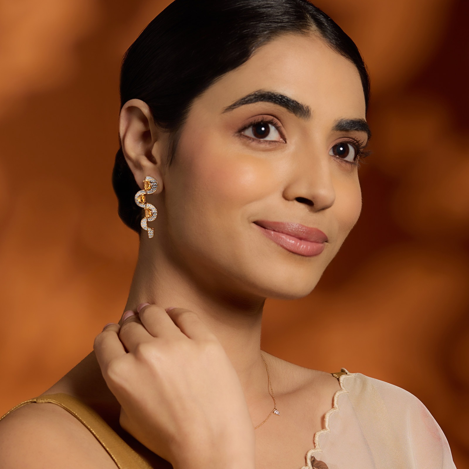 citrine jewellery designs
