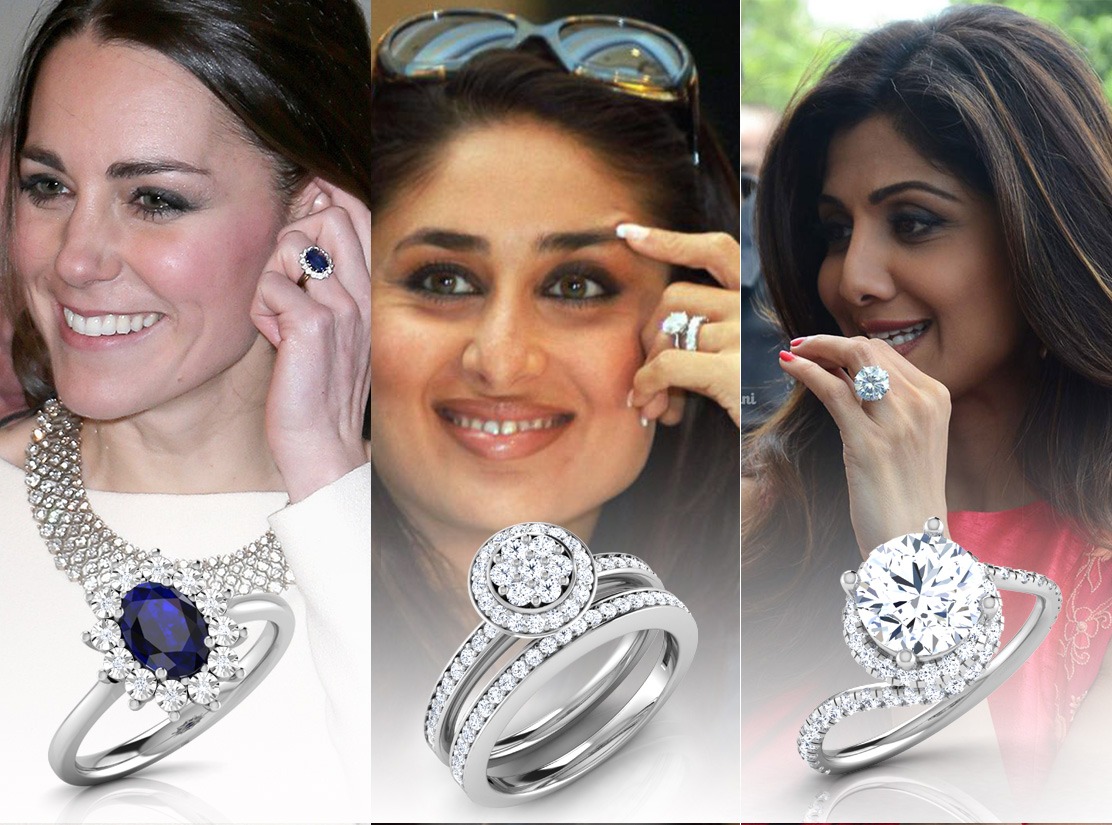 The Most Magnificent Celebrity Diamond Engagement Rings