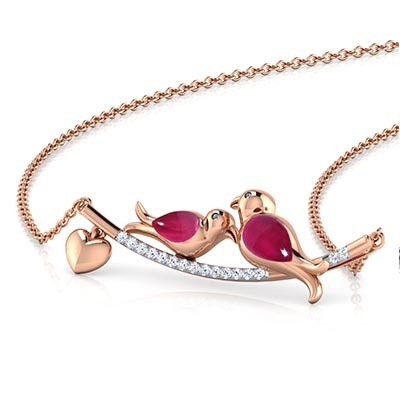 lovebirds necklace