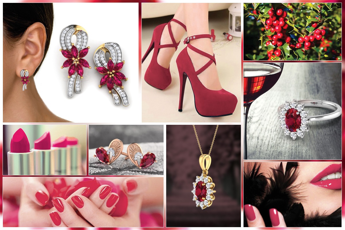 Ruby sales gemstone jewellery
