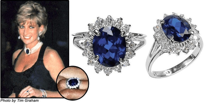 Diamond and Sapphire Ring