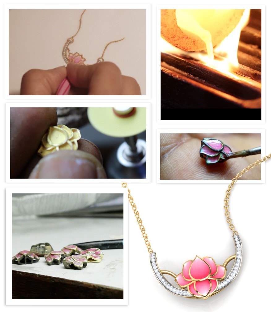 Lotus Jewellery Creation