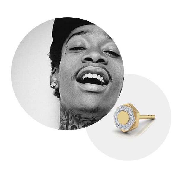 Share 136+ diamond shaped earrings for men latest - seven.edu.vn