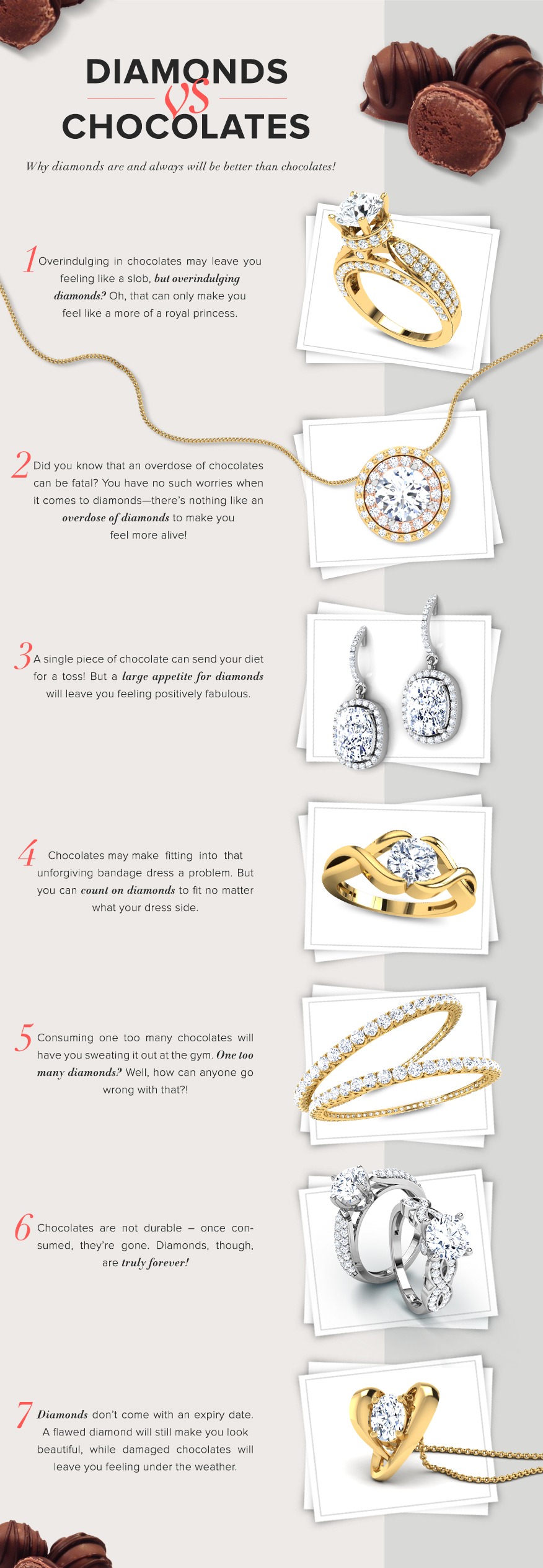 Diamond Jewellery for V-Day