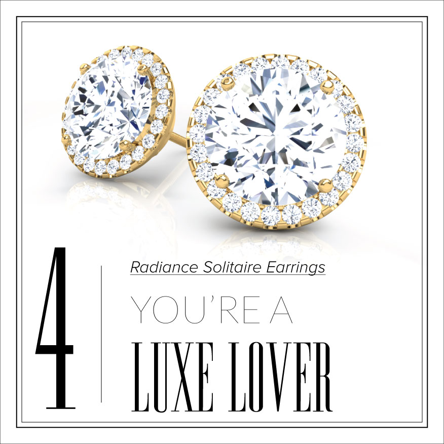 Radiance Solitaire Earrings