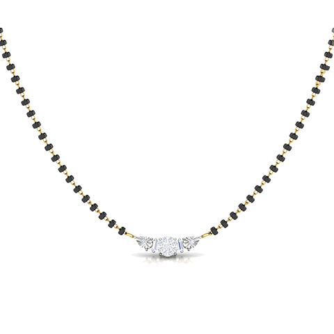 Shreya Miracle Plate Diamond Mangalsutra