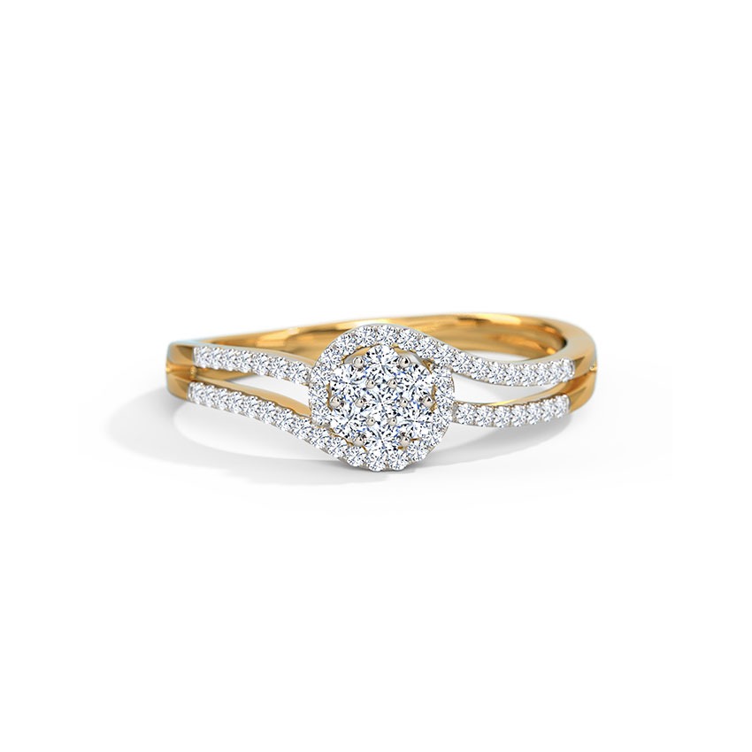 Ally Cluster Diamond Ring