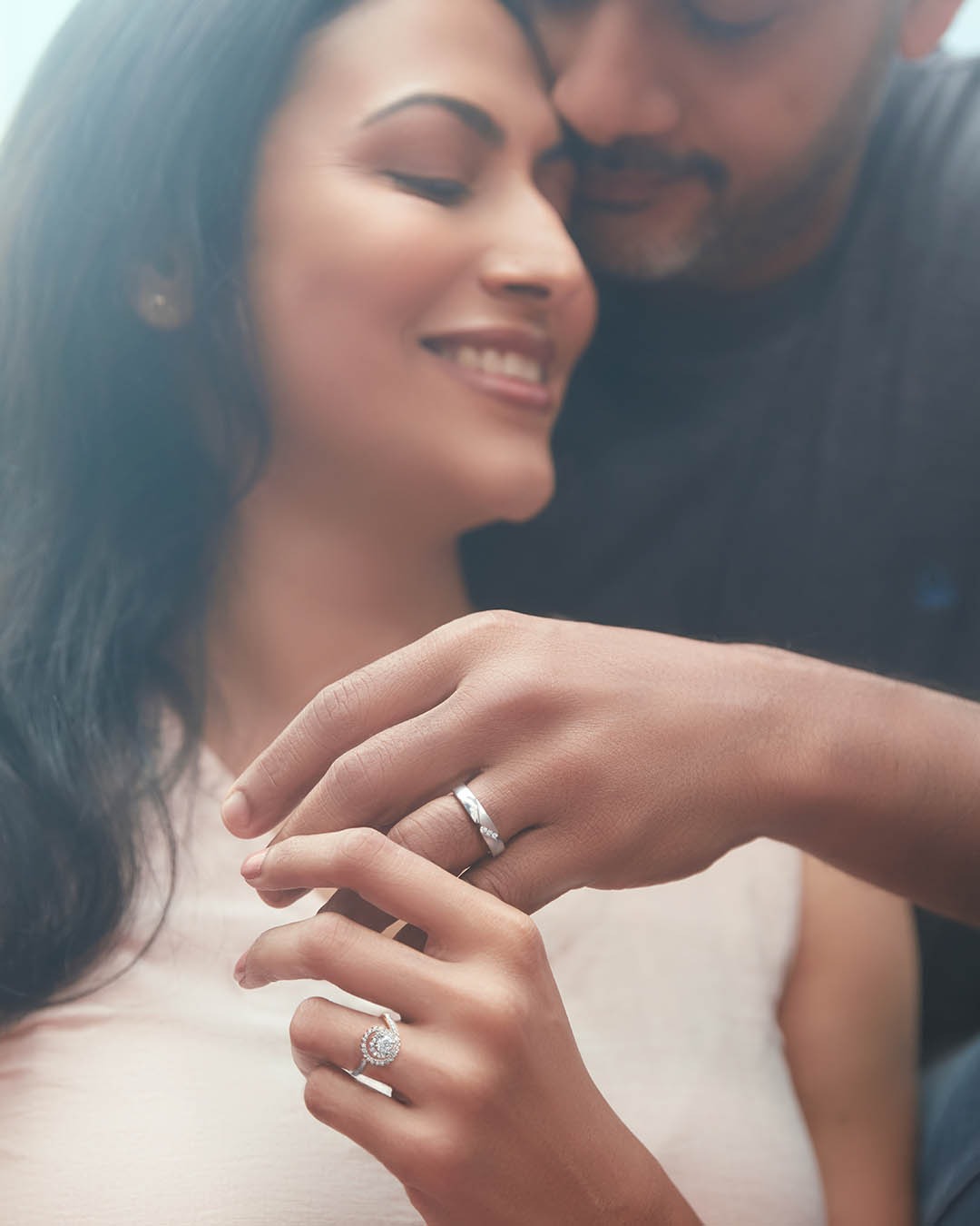 Silver Butterfly Couple Ring - Butterfly Jewelry, His and Her Promise Ring,  Alternative Matching Ring, Anniversary Gift for Wife or Husband - VivaGifts