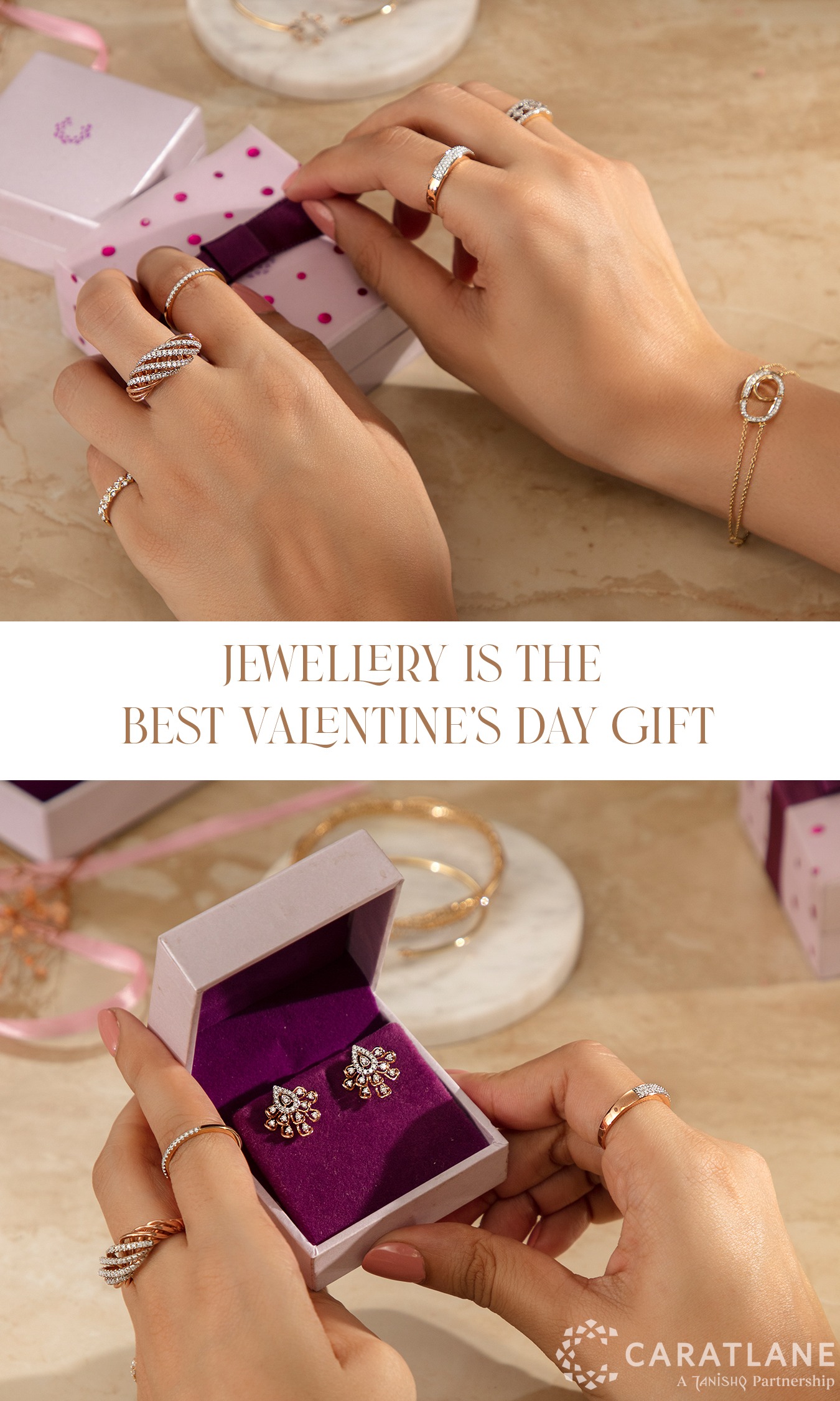 3 Reasons Why Jewellery Is The Best Valentine's Day Gift - The Caratlane