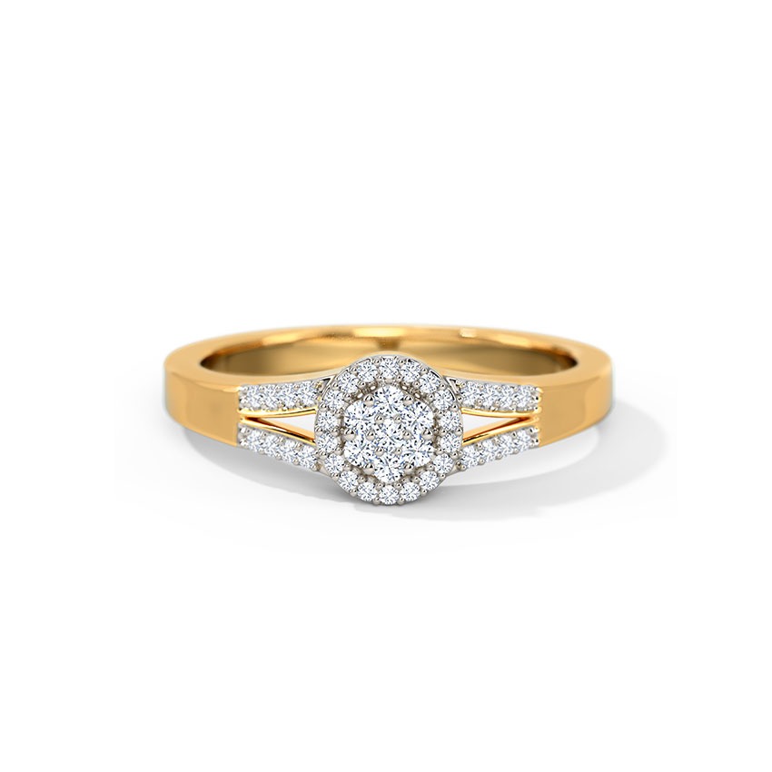 Citric Sparkle Diamond Ring