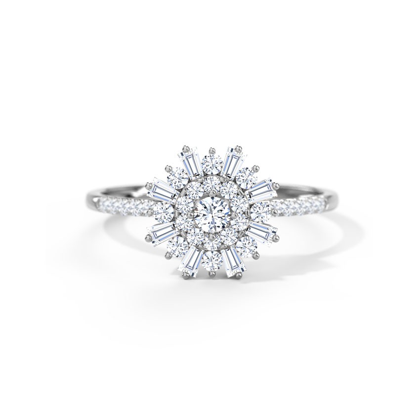 Emma Flora Diamond Ring