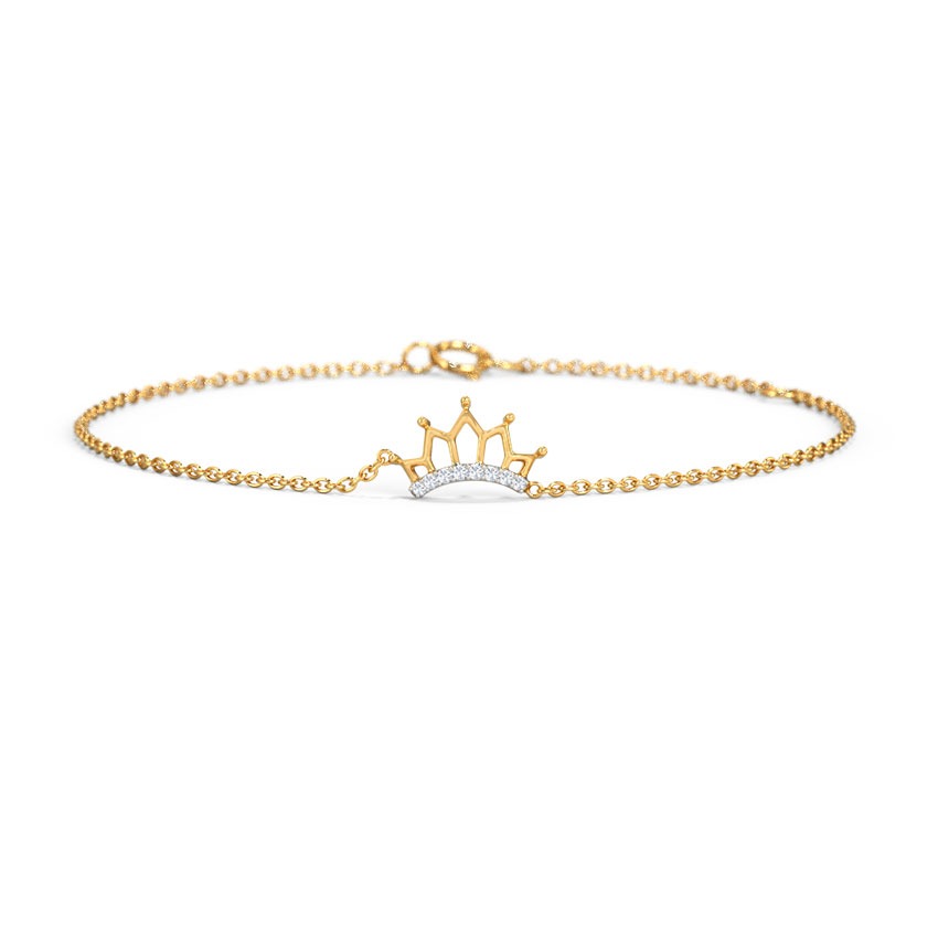Amra Crown Kids' Diamond Bracelet