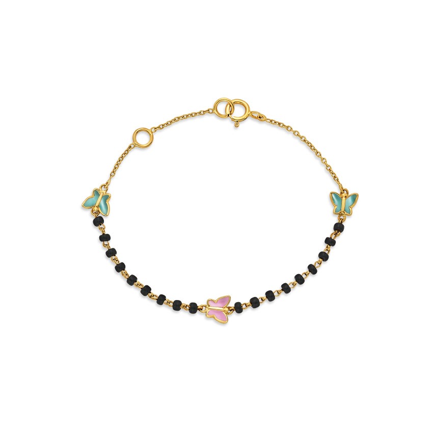 Butterflies Baby Nazaria Gold Bracelet