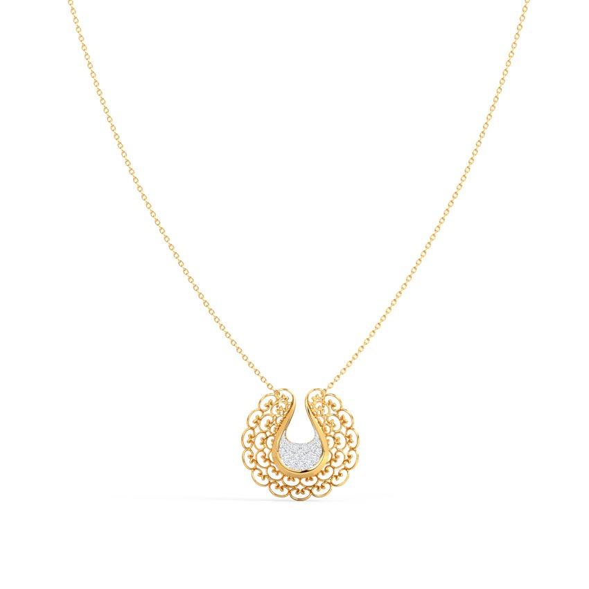 Jeana Ornate Diamond Necklace
