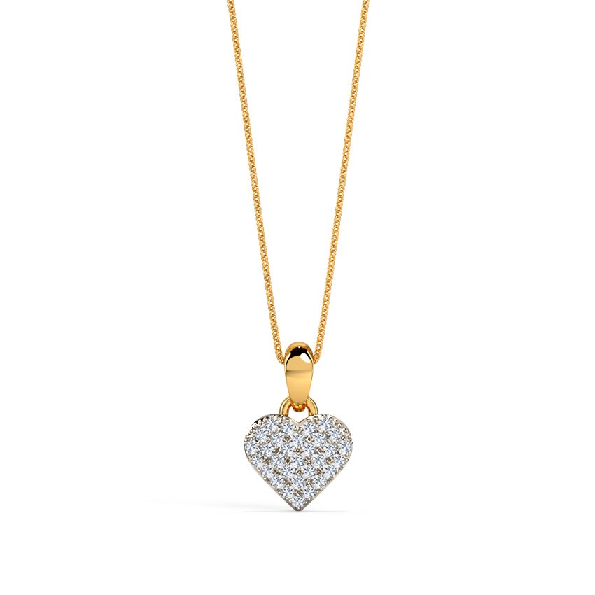 Chloe Heart Diamond Pendant
