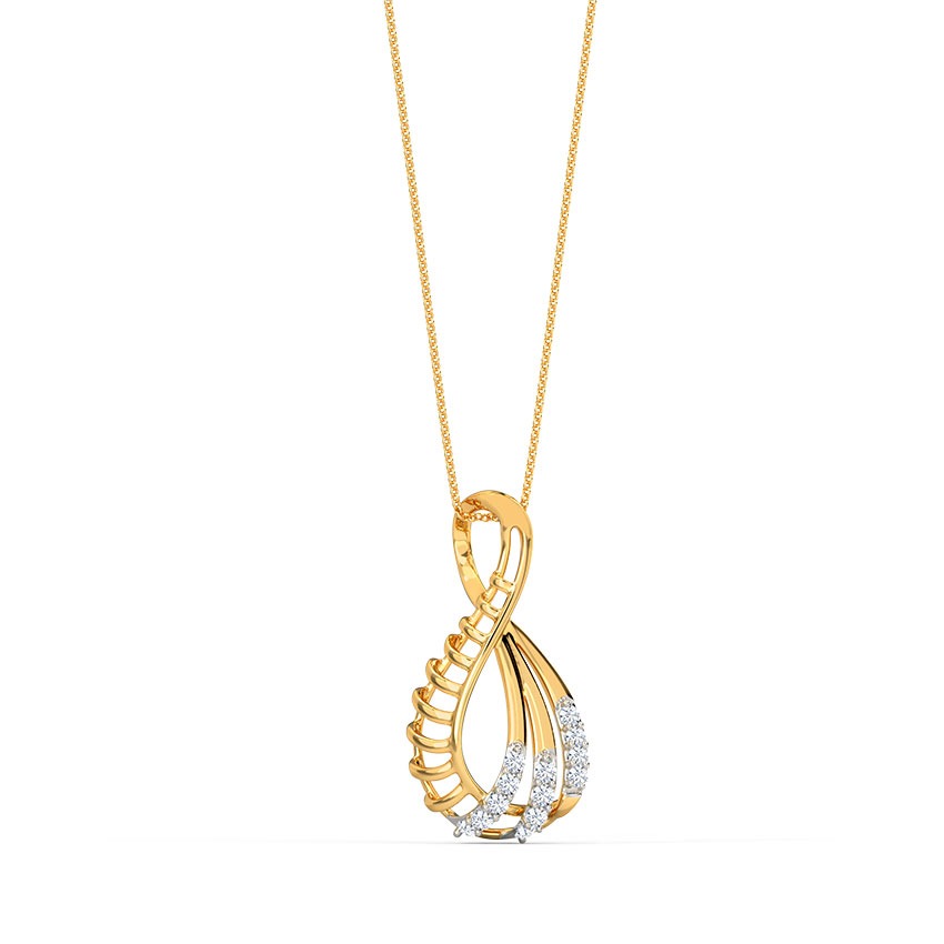 Infinity Diamond Pendant