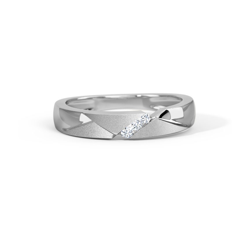 Diego Platinum Ring for Men