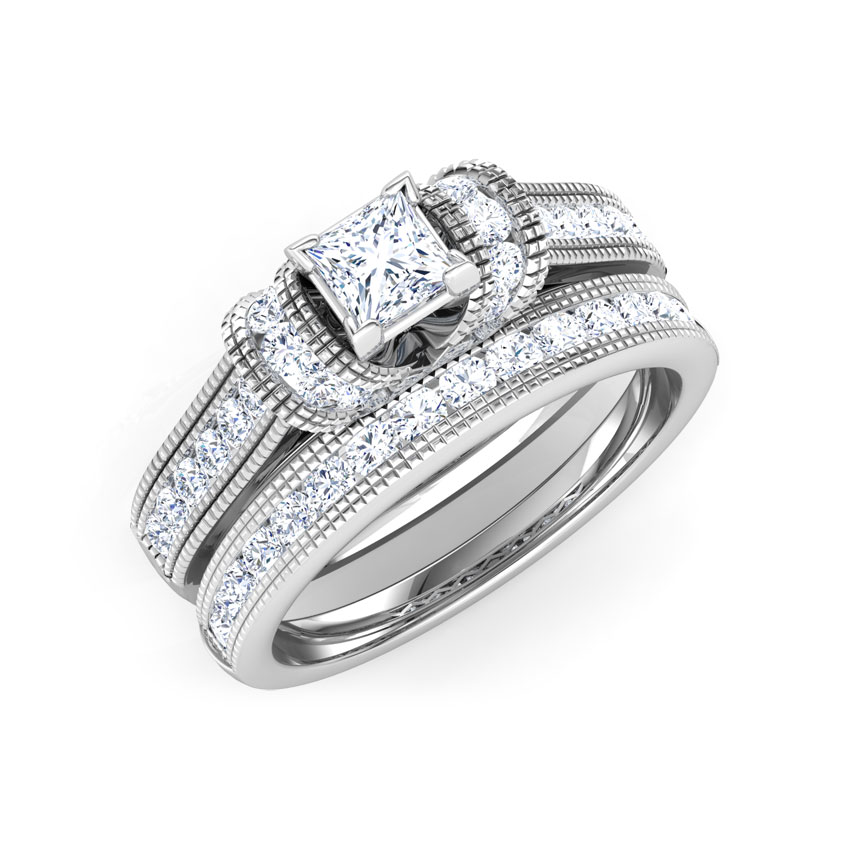 Eterna Diamond Bridal Ring Set