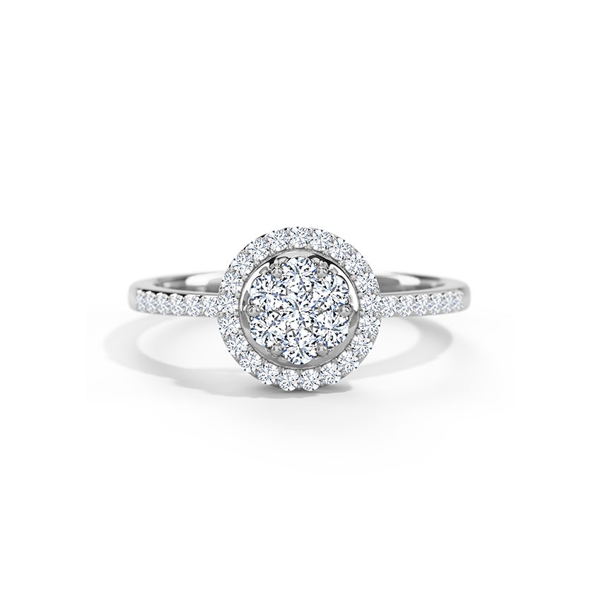 Kisha Moon & Orbit Diamond Ring