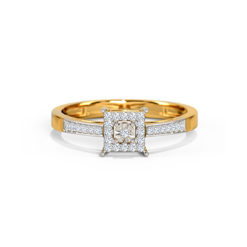 Jovita Miracle Plate Diamond Ring