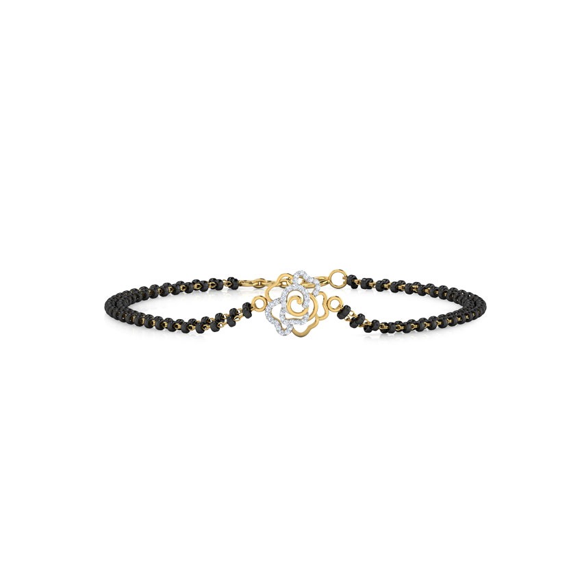 Anaisha Diamond Mangalsutra Bracelet