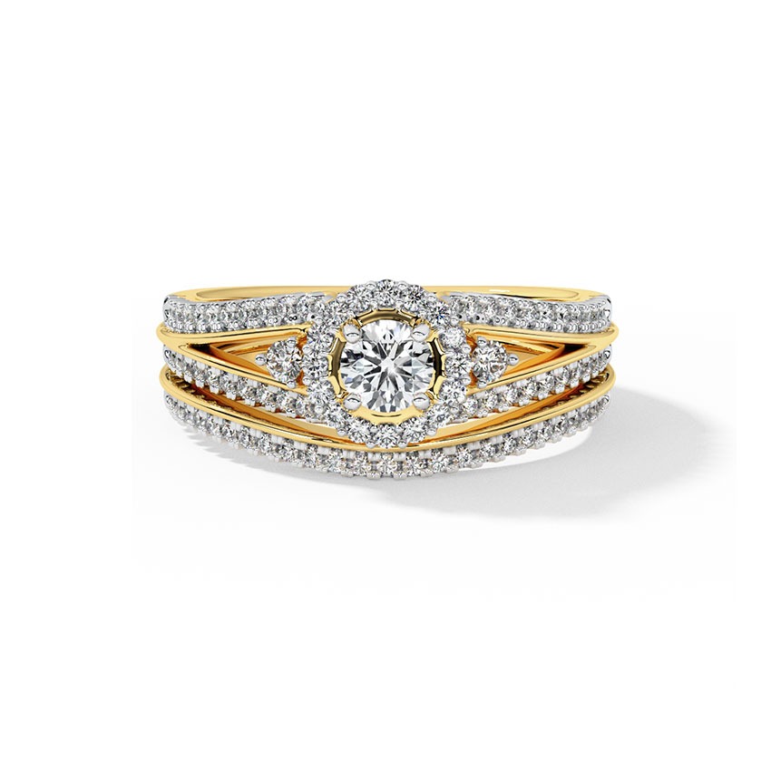 Eternal Solitaire Bridal Ring Set