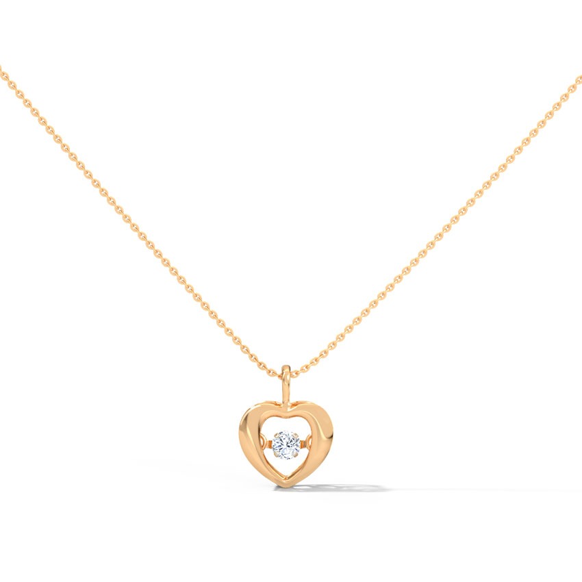 Doris Heartbeat Diamond Necklace