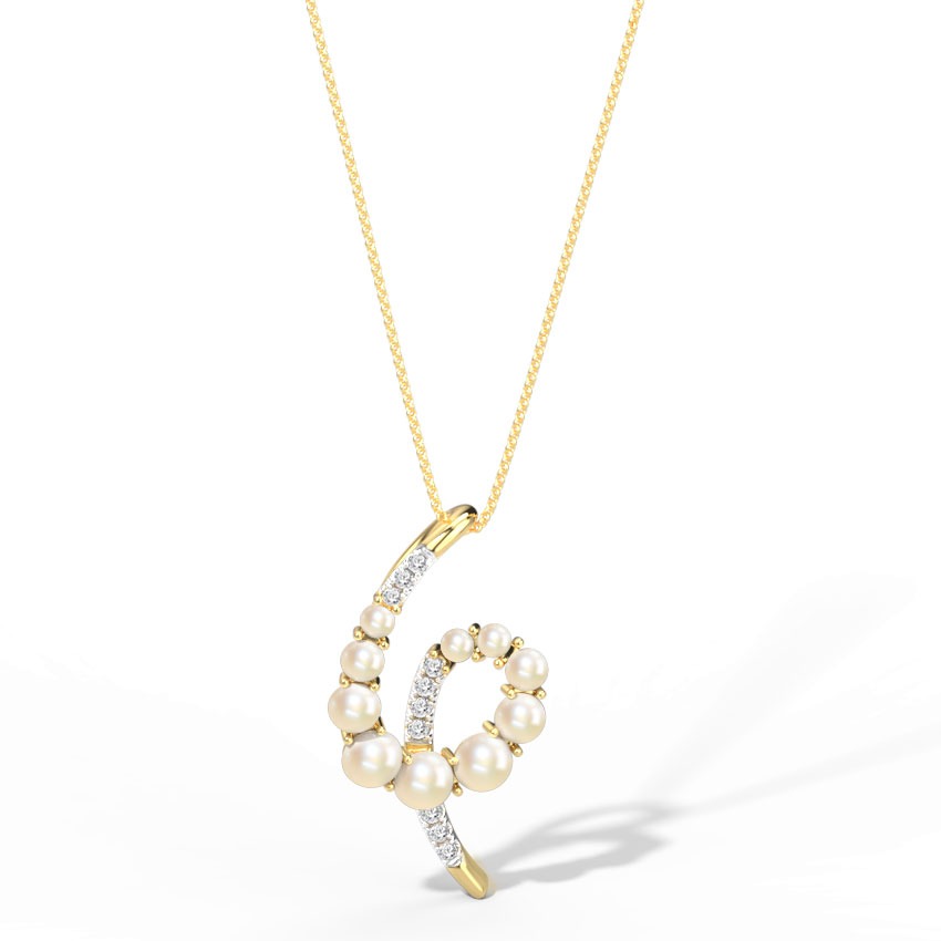 Croise Pearl Pendant