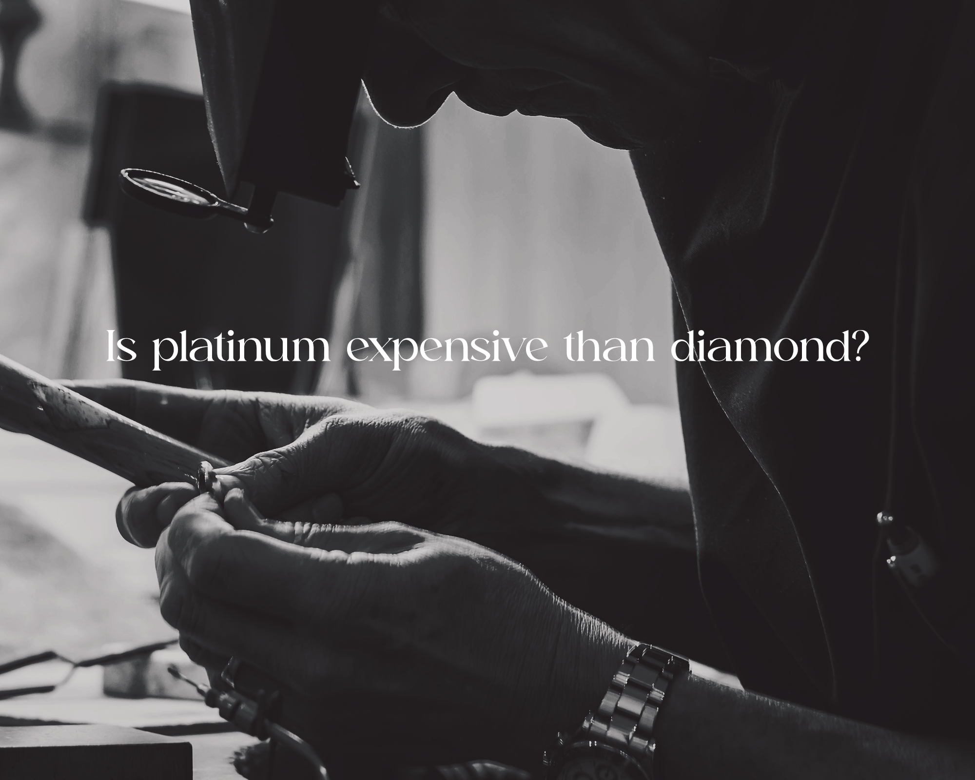 Does platinum cost more than diamonds The Caratlane