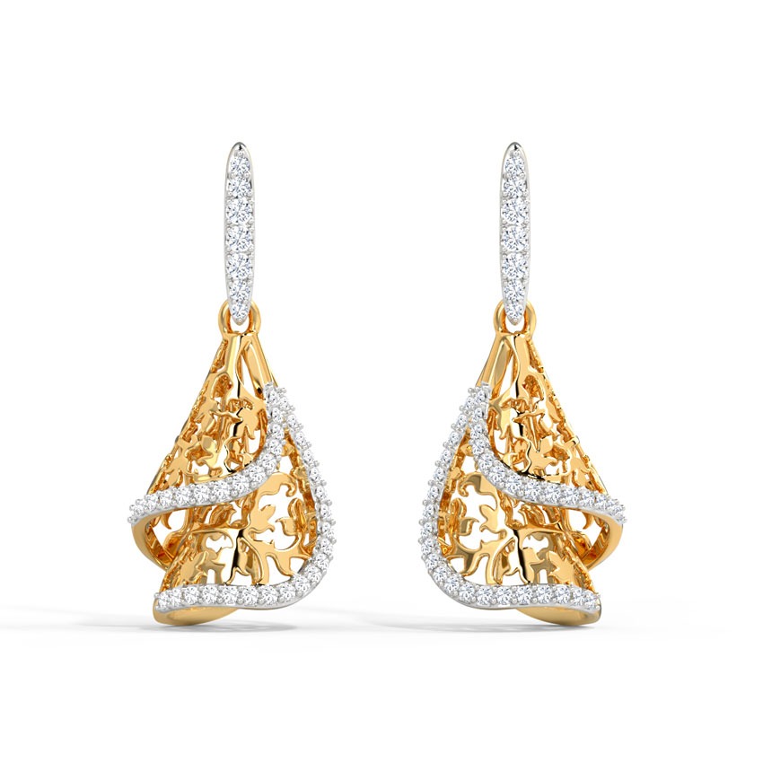 Farva Diamond Drop Earrings