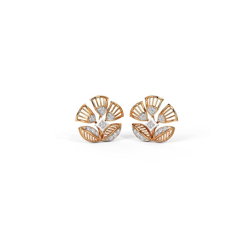 Torun Diamond Stud Earrings