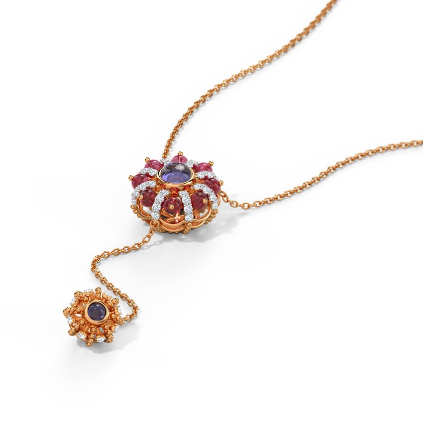 Fairuza Gemstone Necklace