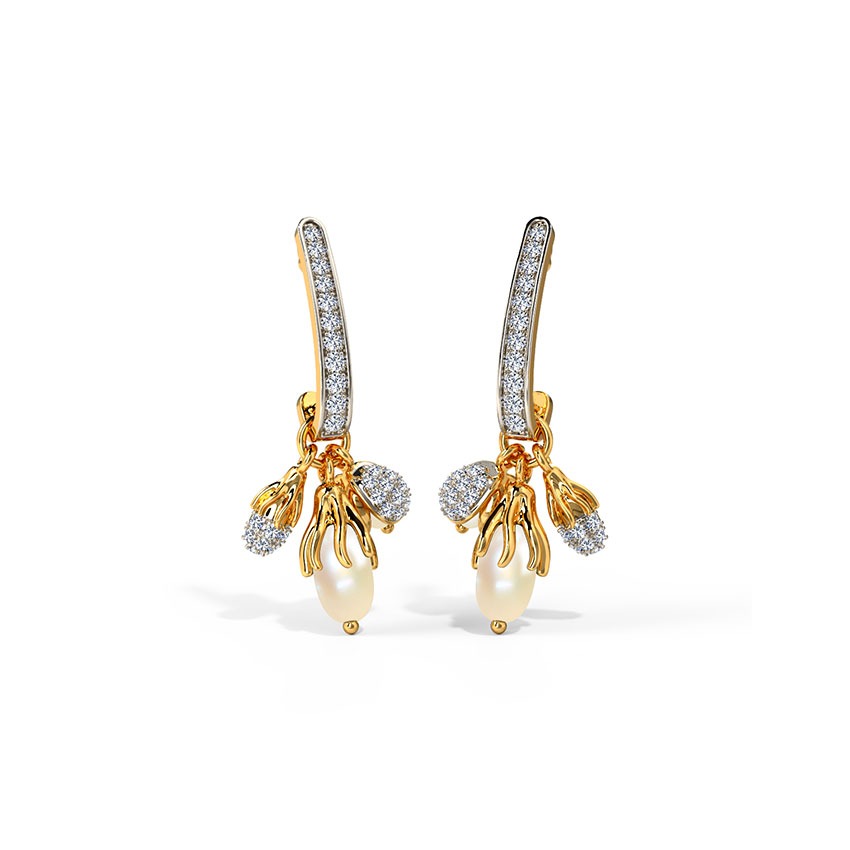 Mehan pearl Drop Earrings