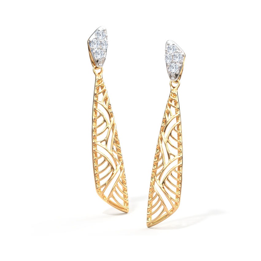 Shanaya Diamond Drop Earrings