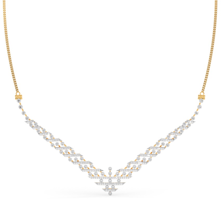 Galactic Diamond Necklace