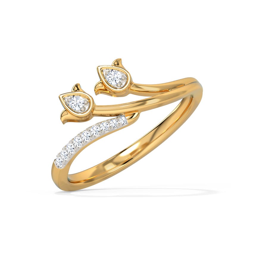 Armella Tulip Diamond Ring