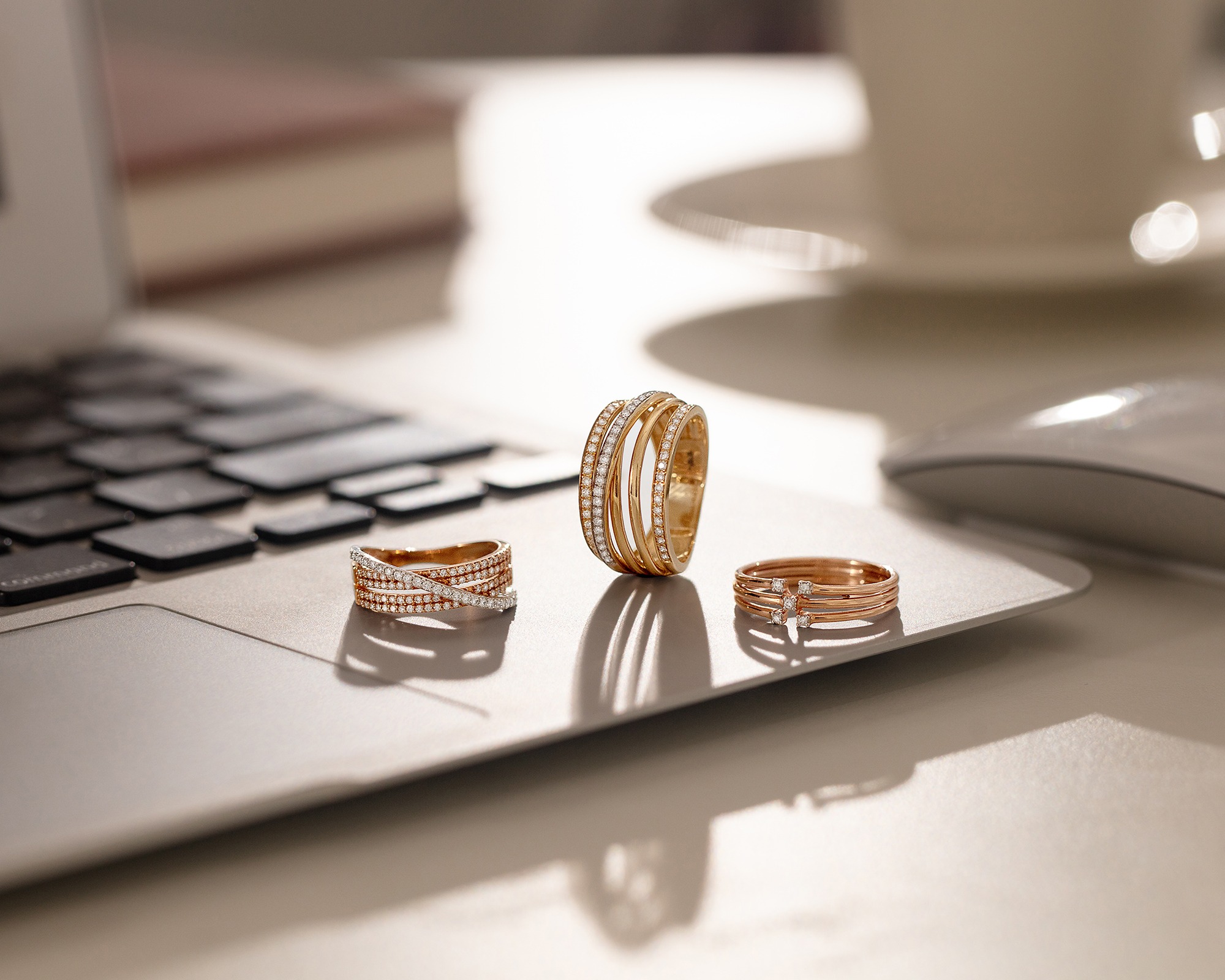 Stunning office wear rings