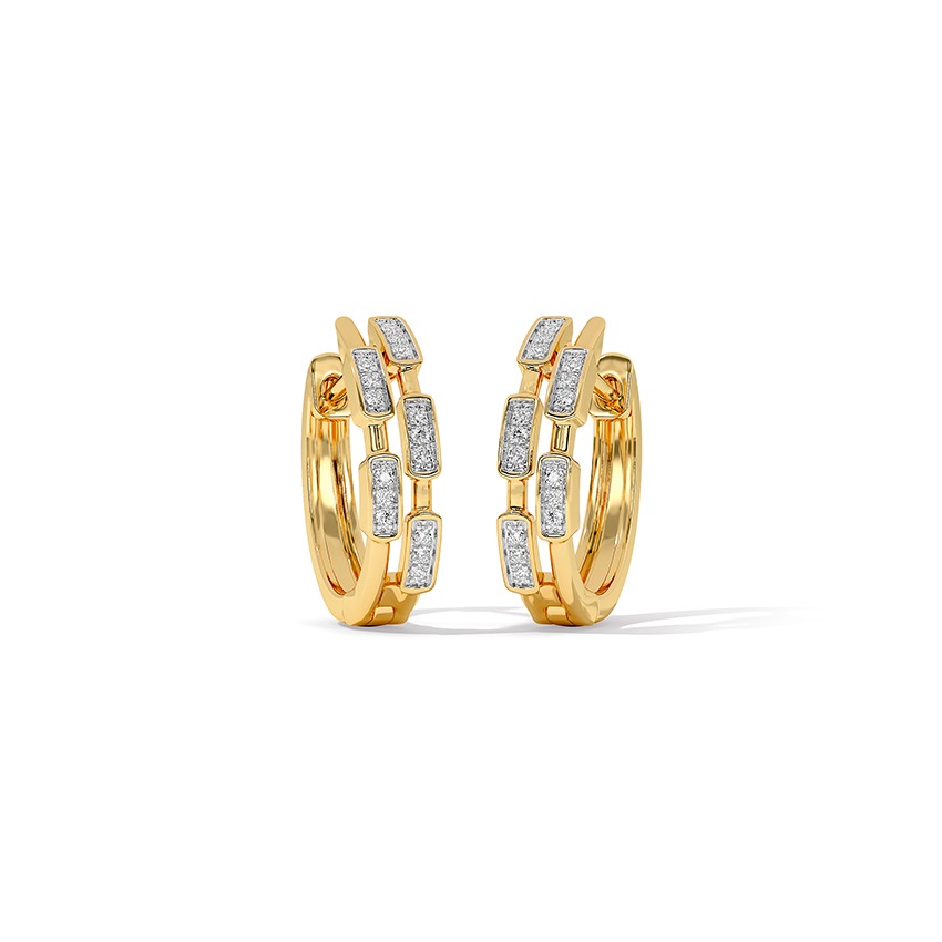 Two linear Classic Hoop