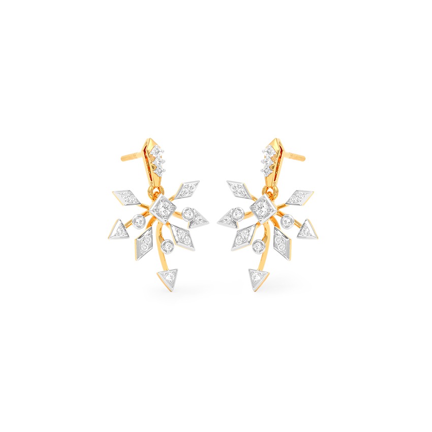Prestige Spark Diamond Drop Earrings
