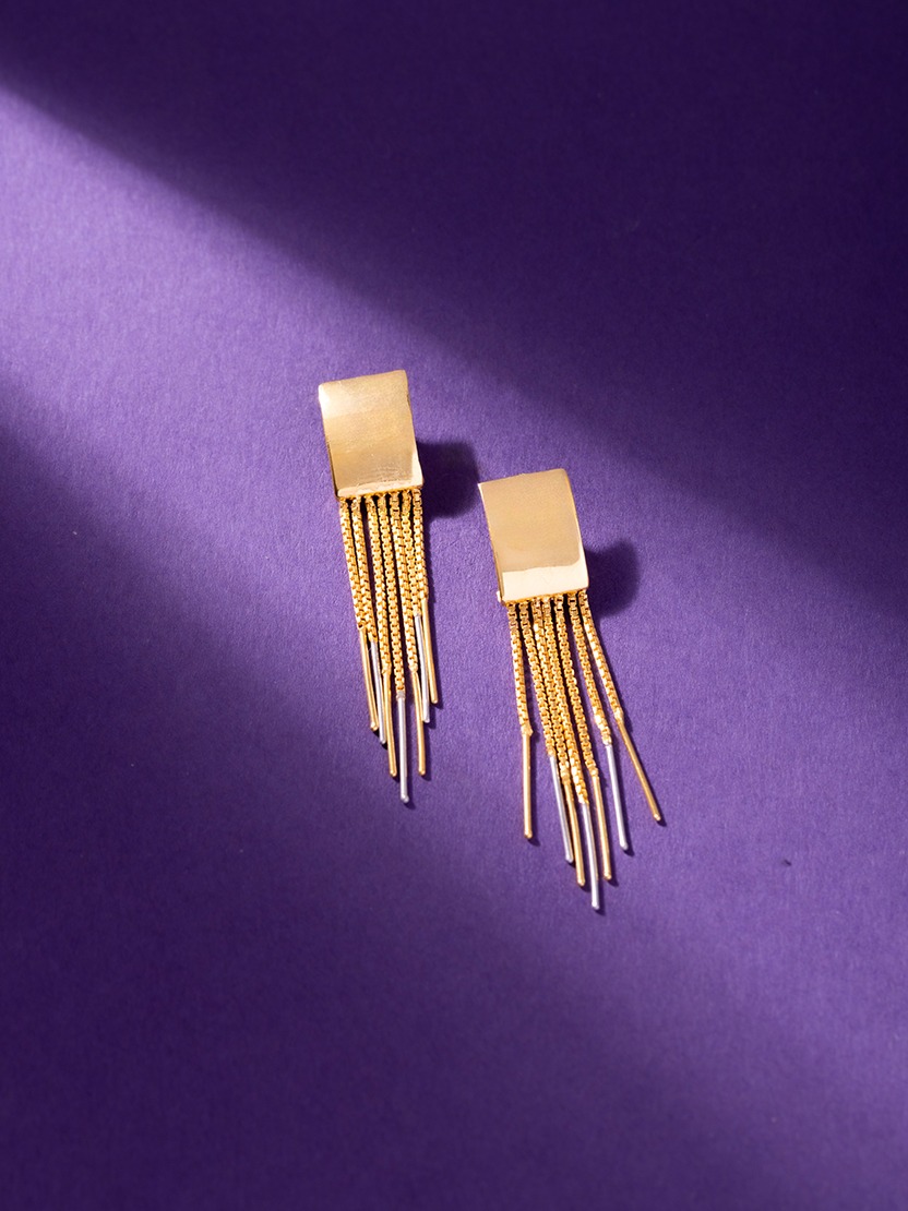 22k gold earrings