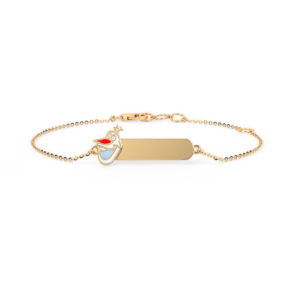 Frozen Olaf Personlised Bracelet