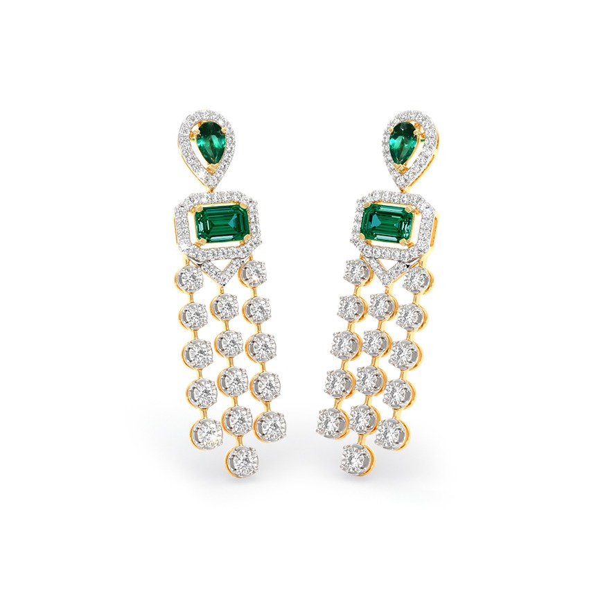 Alara Gemstone Drop Earrings