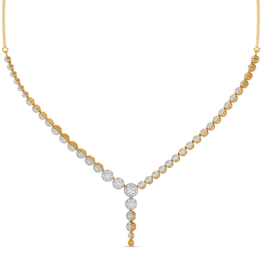 Lunar Gradient Changeable Diamond Necklace
