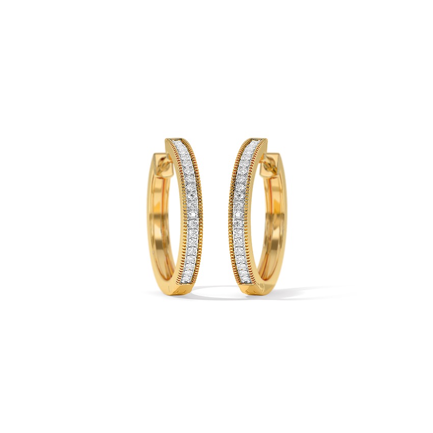 Thin linear Classic Hoop