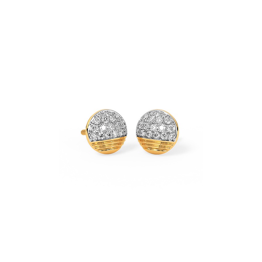 Solstice Shine Diamond Stud Earrings
