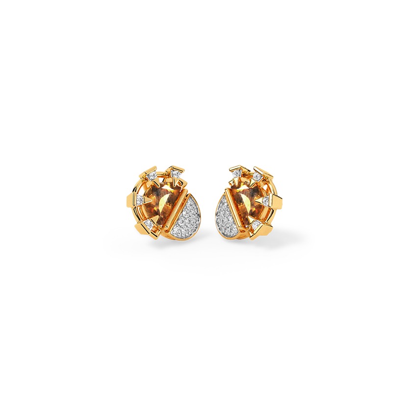 Sunny Daze Gemstone Stud Earrings