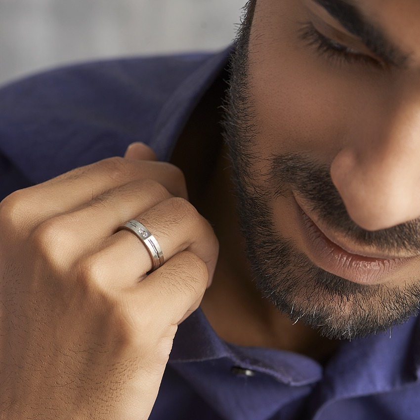 Scott Platinum Band for Men