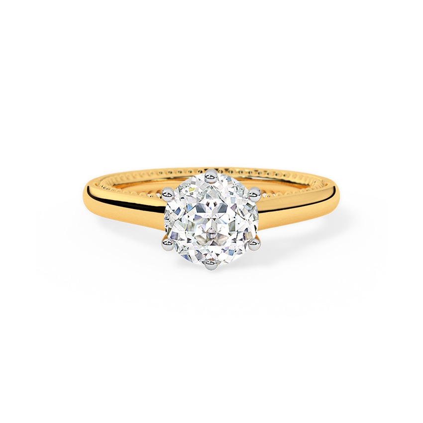Solitary Sparkle 73 Cuts Solitaire Ring