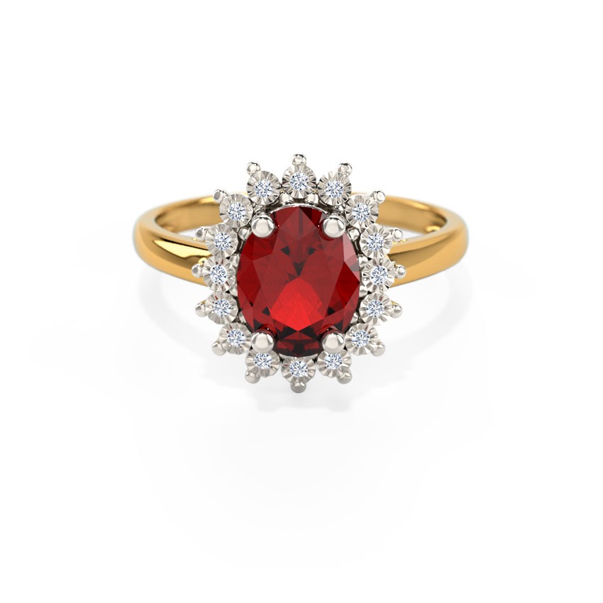 Sparkling Miracle Plate Diamond Ring