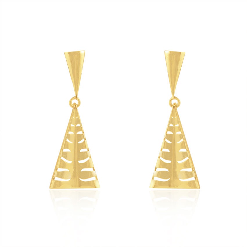 Inaya 22KT Gold Drop Earrings